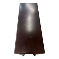 Queen Anne-Style Mahogany Console Table