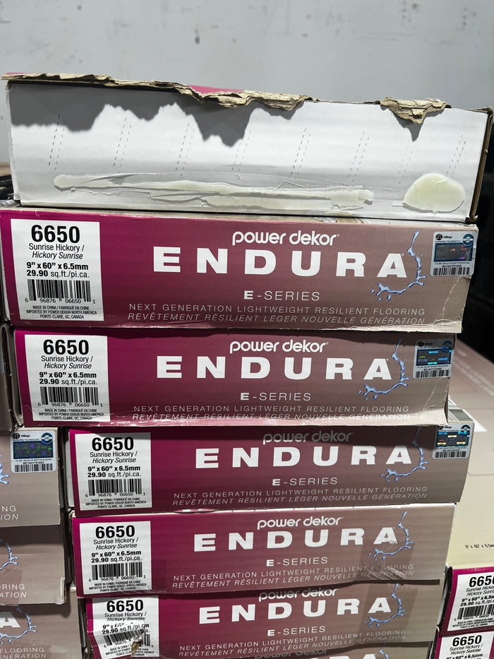 Endura  Luxury Vinyl Plank Flooring - Total 1,225.9 Sq.ft.