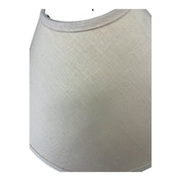 Adjustable Black Metal Table Lamp w/ Linen Shade