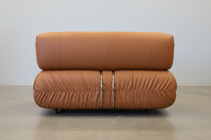 Soriana Sofa & Ottoman by Afra & Tobia Scarpa
