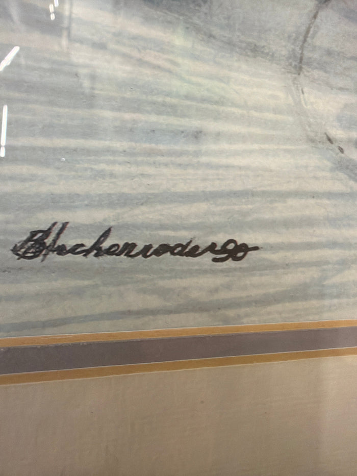 Goodrich Silvertowns  Winter Scene Print