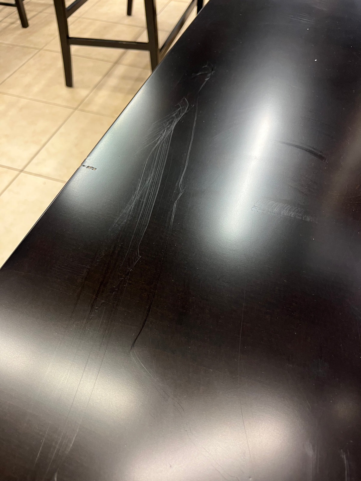 52"W Modern Desk in Black
