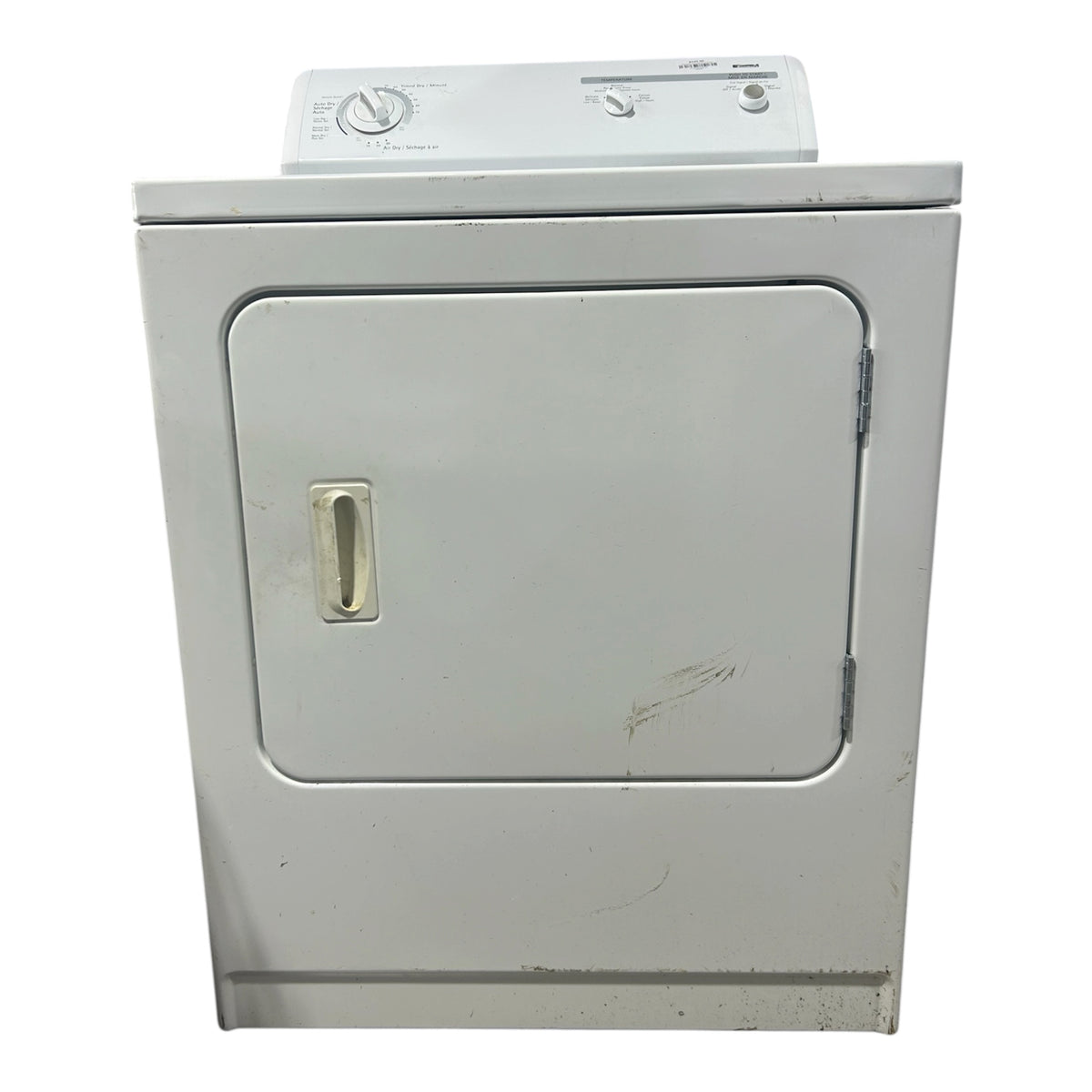 Kenmore Top Load White Dryer