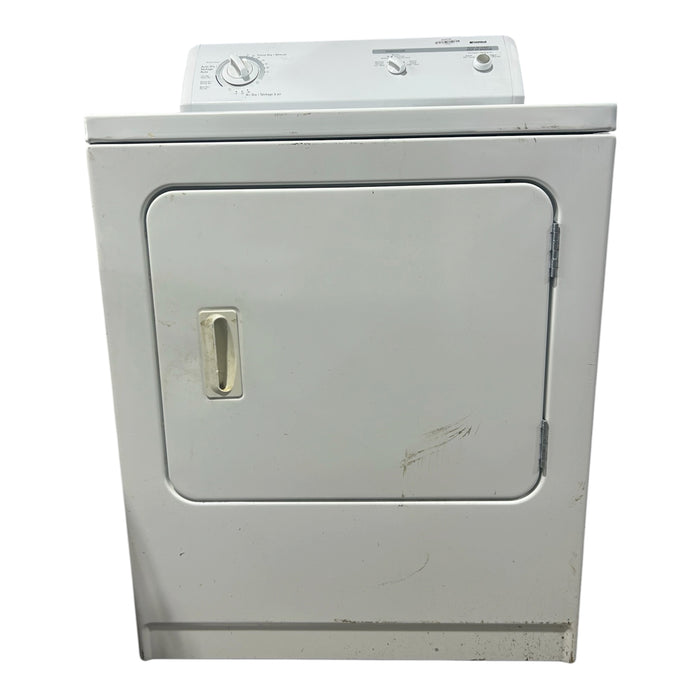 Kenmore Top Load White Dryer