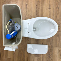 CATO 2-Piece High Efficiency Elongated Toilet, Regular Height 5730BEVU