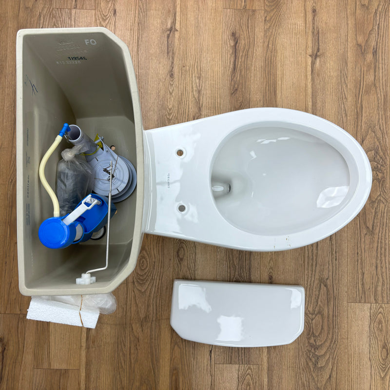 CATO 2-Piece High Efficiency Elongated Toilet, Regular Height 5730BEVU