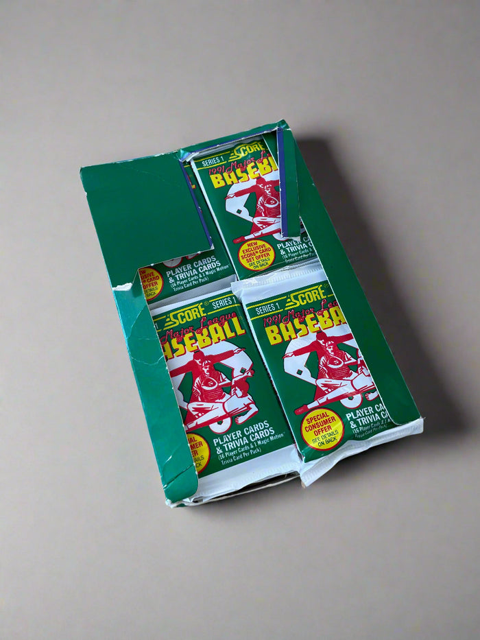Score 1991 Major League Baseball Series 1 (36 Packs)