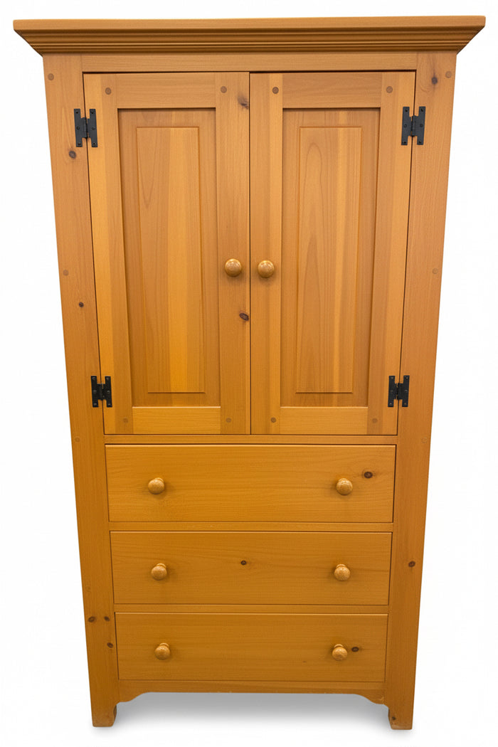 Solid Pine Armoire