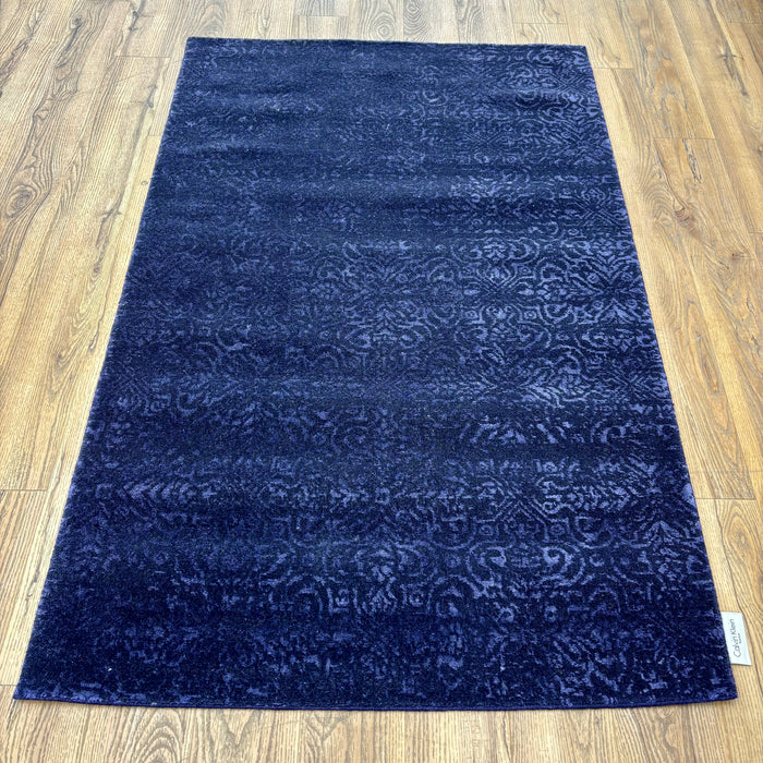3x5-ft Calvin Klein Mayo CK32 Nightshade Tabriz Area Rug – 30% Wool, MAY51-NTSHD