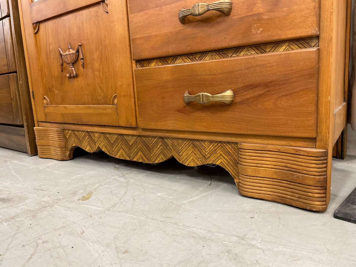 Vintage Wooden Dressing Cabinet