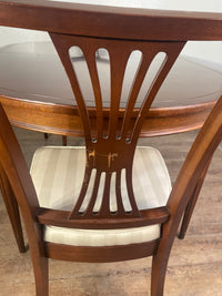 Solid Wood Dining Table with 2 Chairs