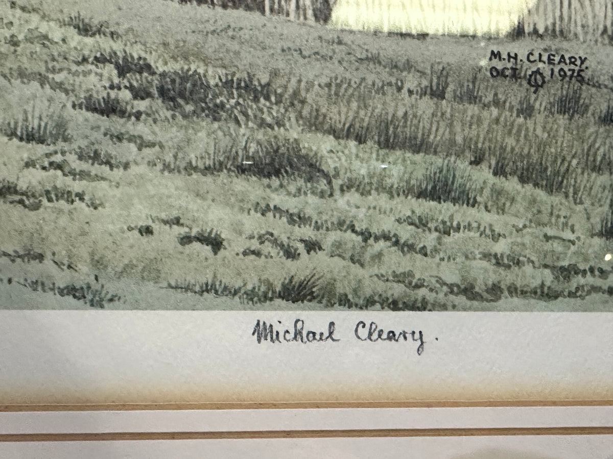 Michael Cleary Ltd Edition Print Signed 490/500