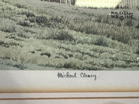 Michael Cleary Ltd Edition Print Signed 490/500