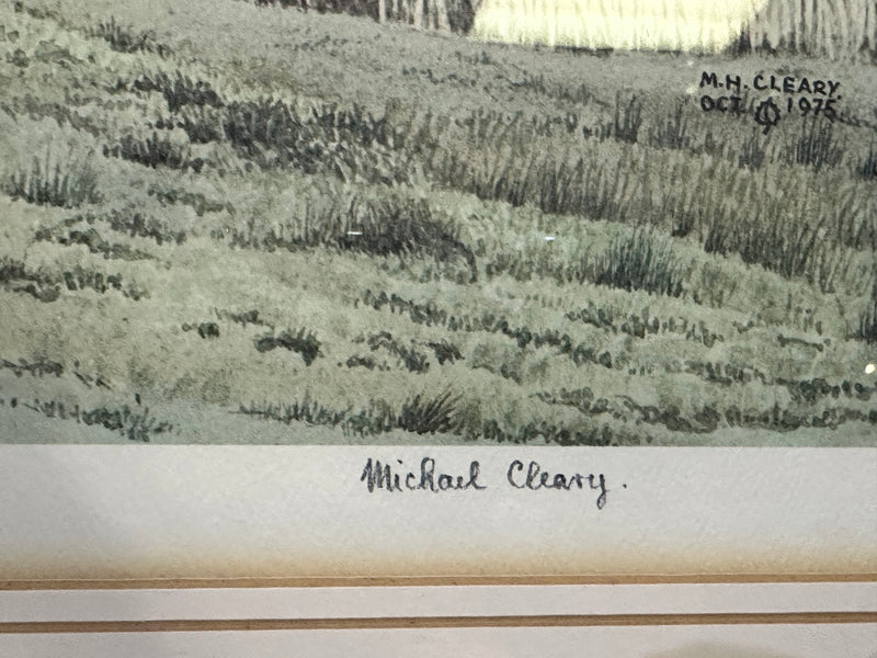 Michael Cleary Ltd Edition Print Signed 490/500