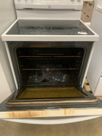 White Kenmore Glass Top Stove