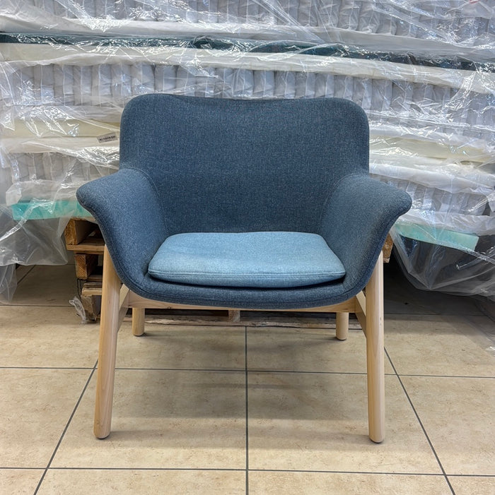 Denim Blue Accent Chair