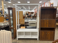 Tall White Open Wardrobe