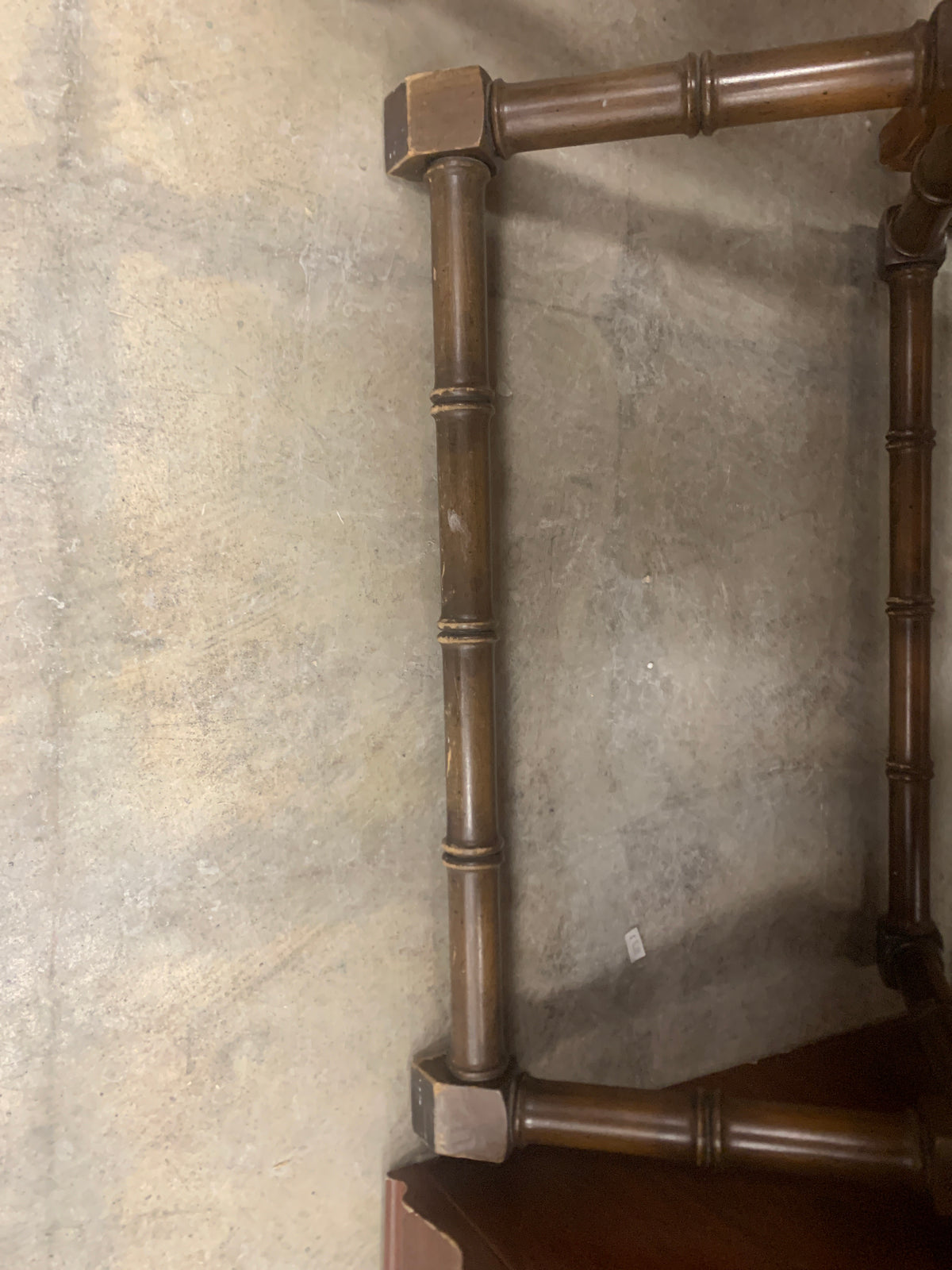 Vintage Hardwood Side Table