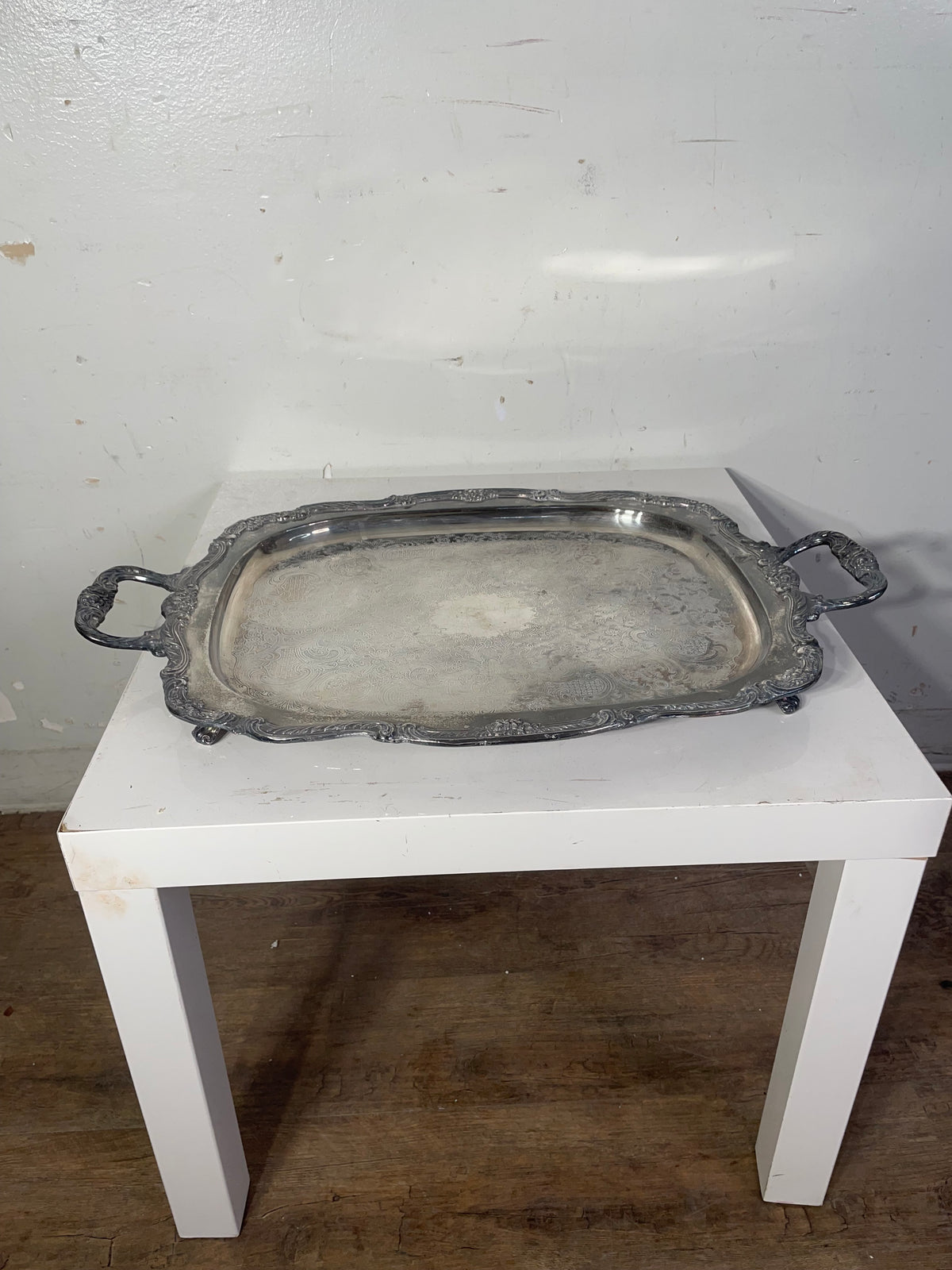 Silver Plated Rectangular Tray