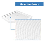 DreamLine SlimLine Acrylic Corner Shower Base Pan (White)