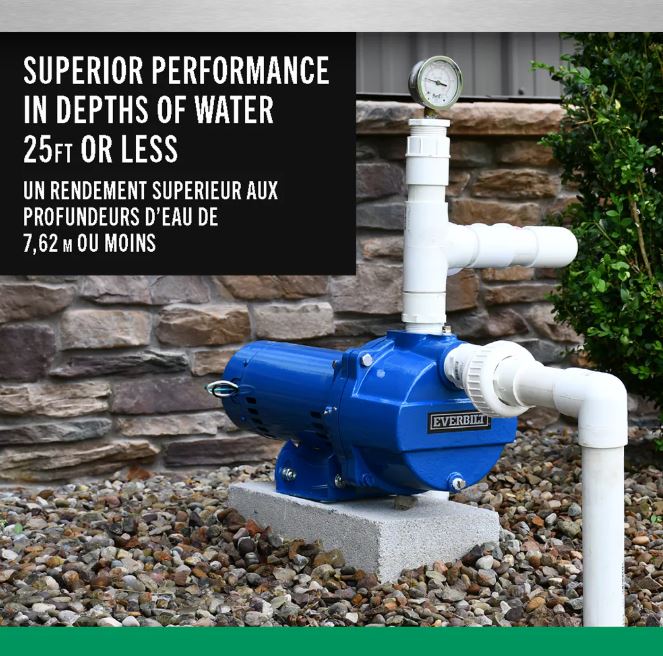 Everbilt 1-1/2 HP Irrigation Pump