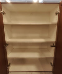 Set of 15 Kitchen Cabinets in Light Brown