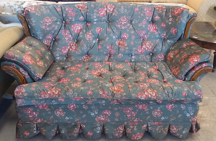 Floral Loveseat