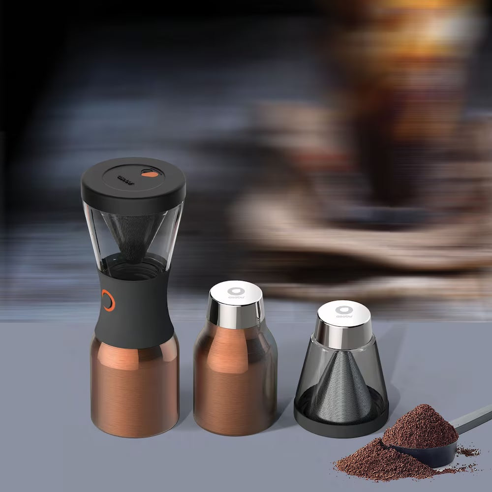 5Cup Cold Brew Portable Coffee Maker in Copper