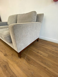 Light Grey Modern Loveseat Sofa