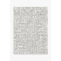 5x7-ft Thalia Flatwoven Rug in Black & White