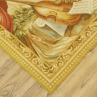 5x8-ft Handwoven Tapestry - Cadence in Thread
