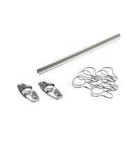 60-inch Shower Rod Kit 02-D9689 in Polished Chrome