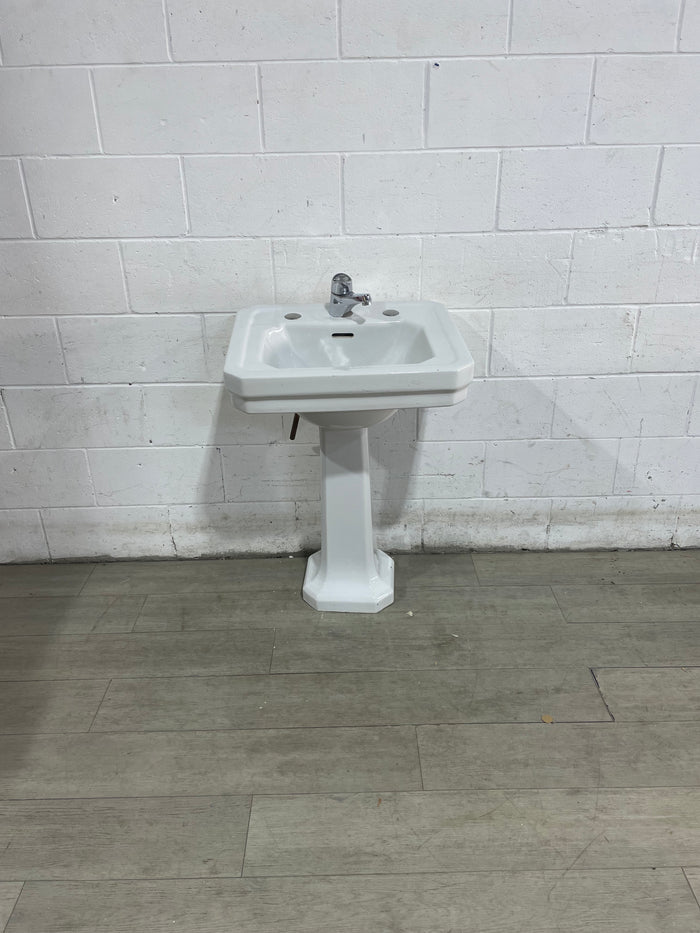 Vintage Pedestal Sink