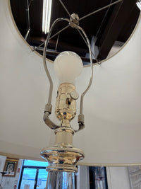 Oneida Lucite & Chrome Base Table Lamp