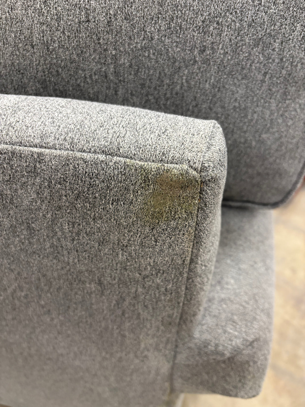 Traditional Grey 3-Seater Sofa