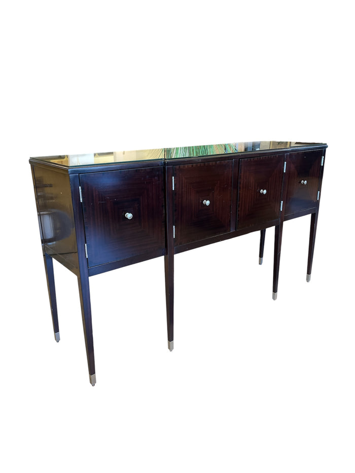 "Councill" Sideboard with Glass Top