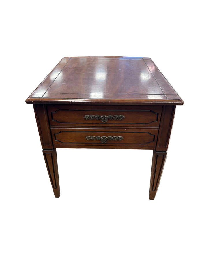 Traditional Wooden End Table