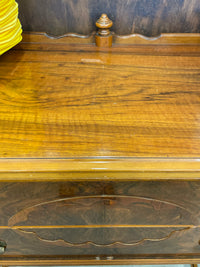 Vintage Honey Brown Sideboard W/Drawers