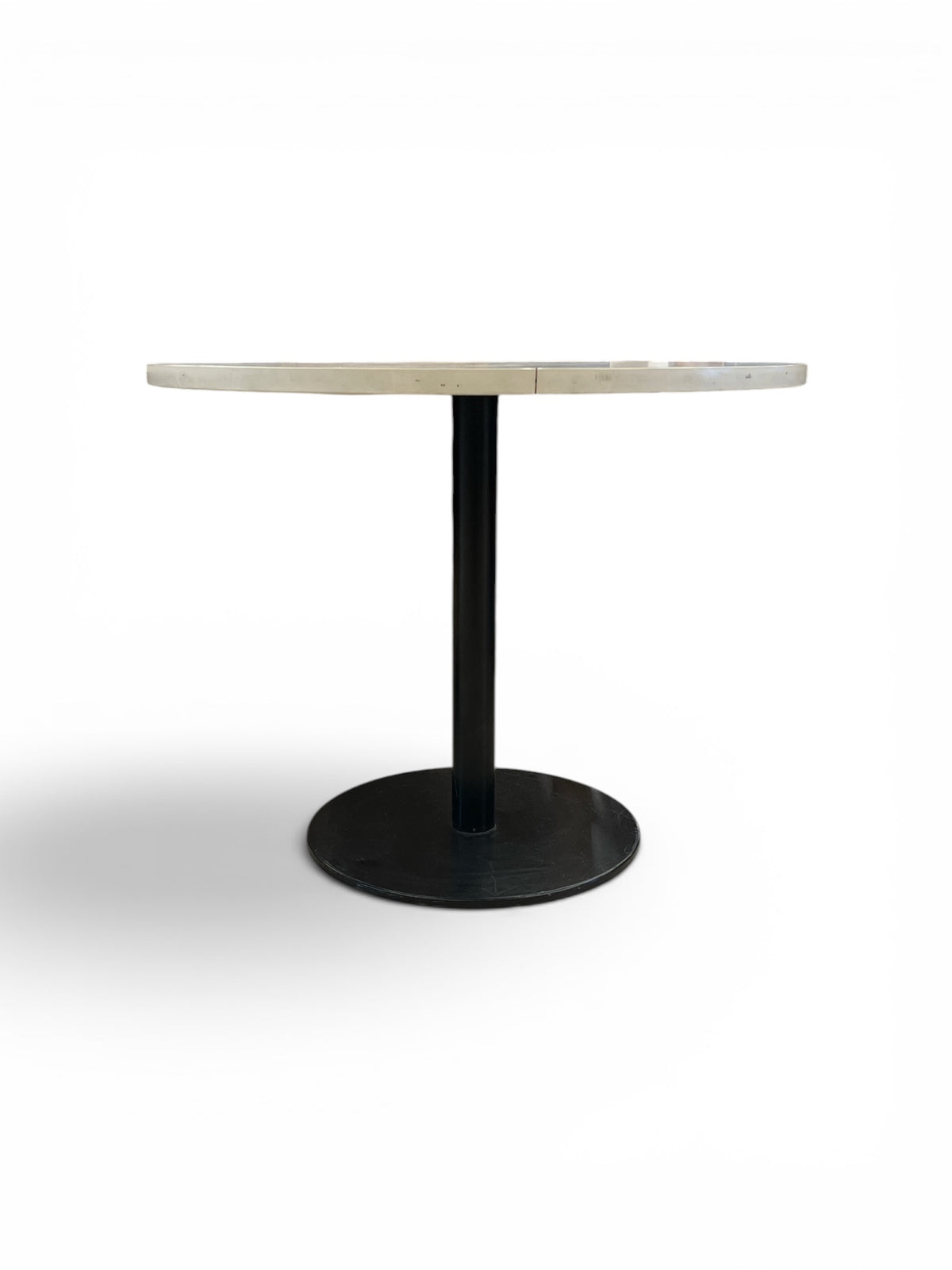 White Round Pedestal Dining Table
