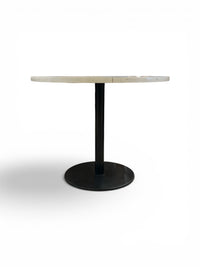 White Round Pedestal Dining Table
