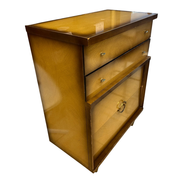 Midcentury Wooden 4-Drawer Dresser