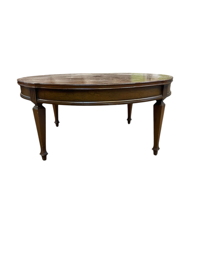 Solid Wood Round Coffee Table