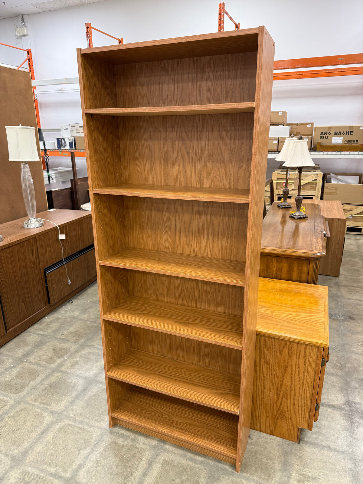 Caramel Brown Bookshelf