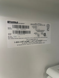 Kenmore Elite White Refrigerator
