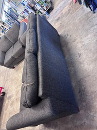 Grey Fabric 3-Seater Sofa