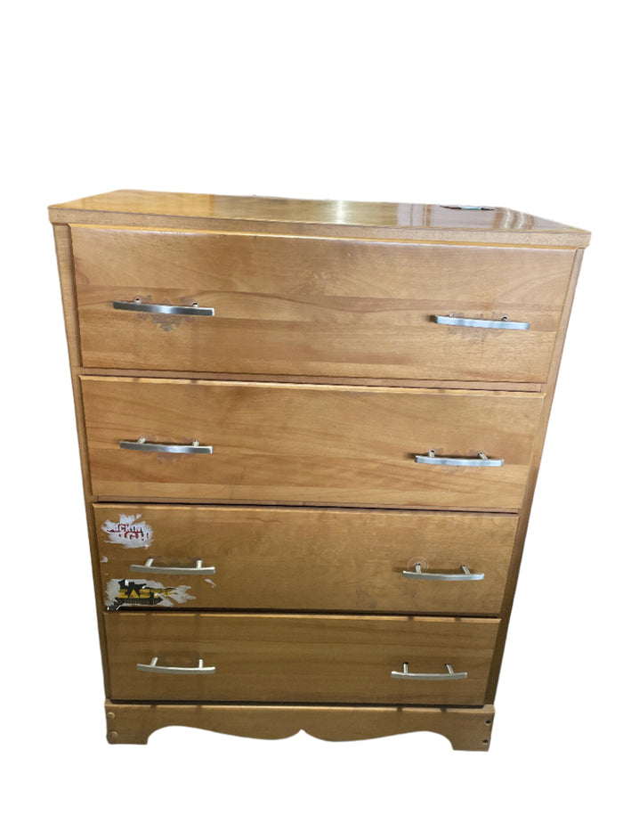 4 Drawer Dresser - Wooden