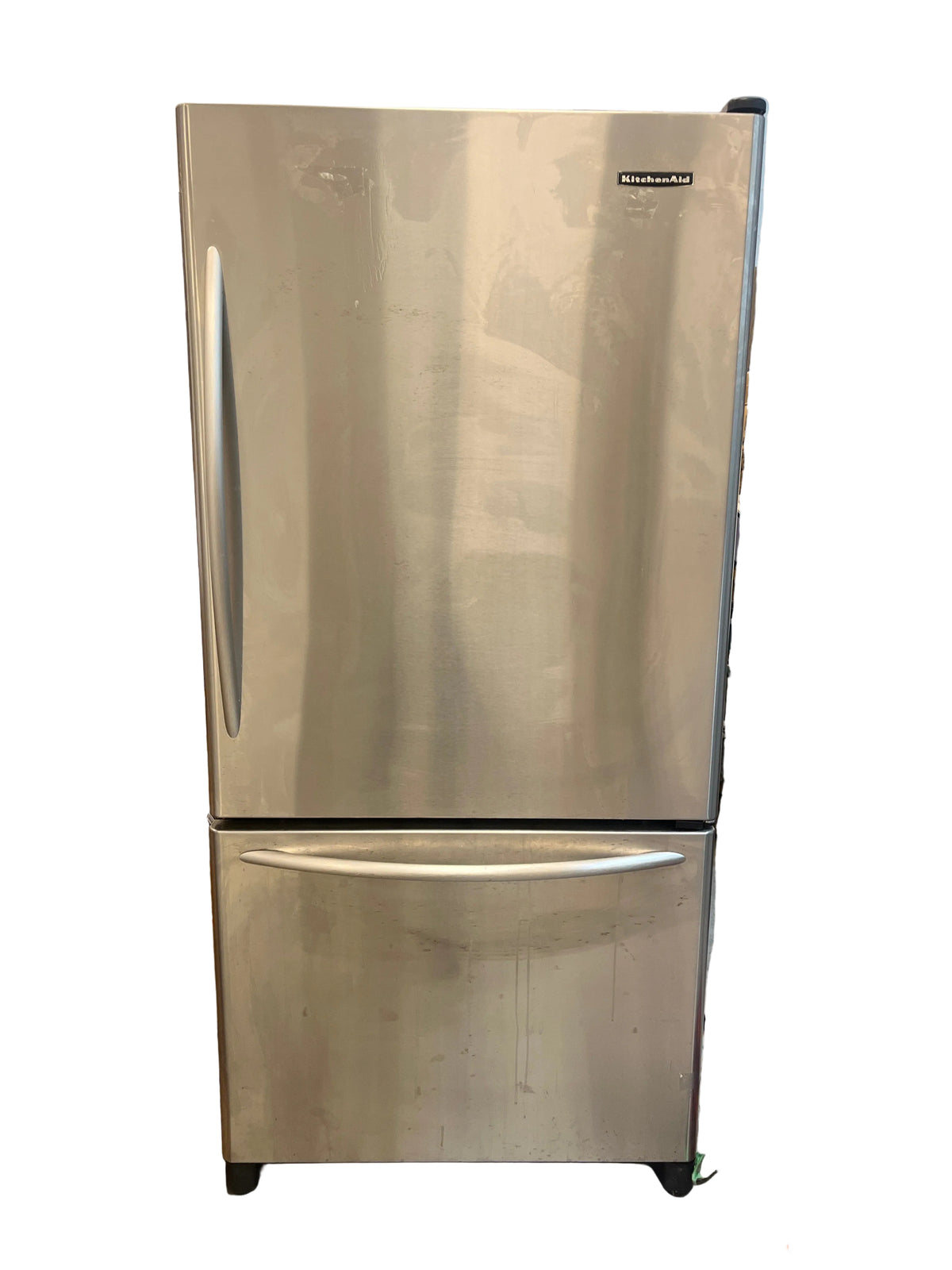 KitchenAid freestanding, 22 cu. ft. bottom-freezer stainless steel right-hand door Refrigerator
