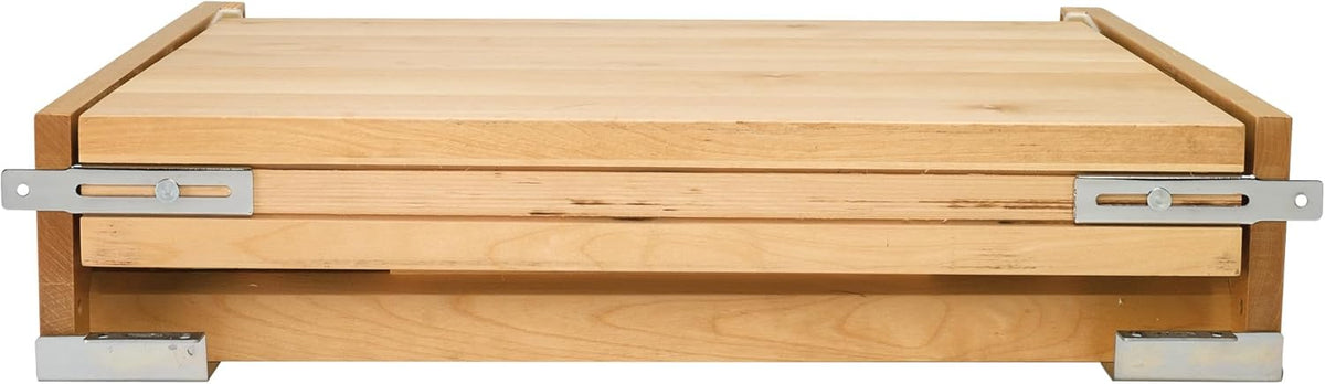 Rev-A-Shelf Pullout Wooden Counter Tambour Table for 21.77" Drawers