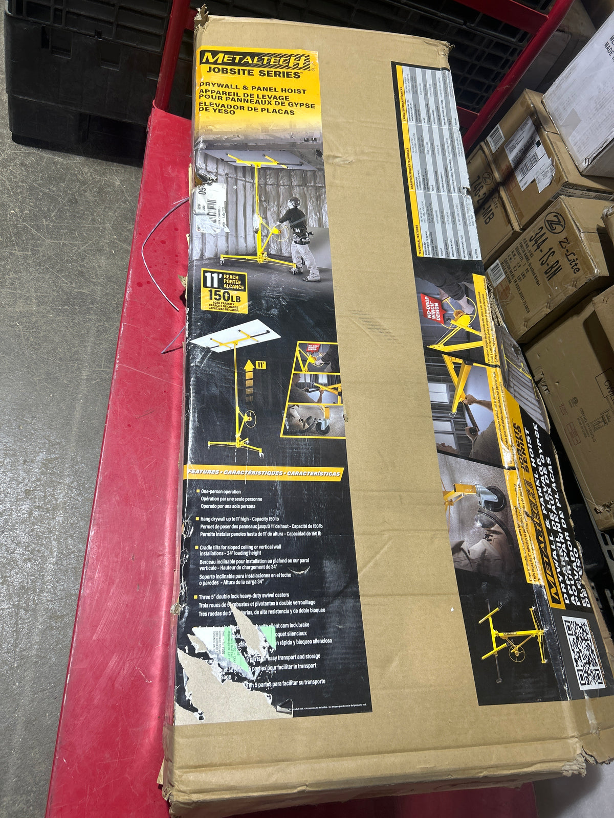 Metaltech Jobsite Series Drywall Hoist