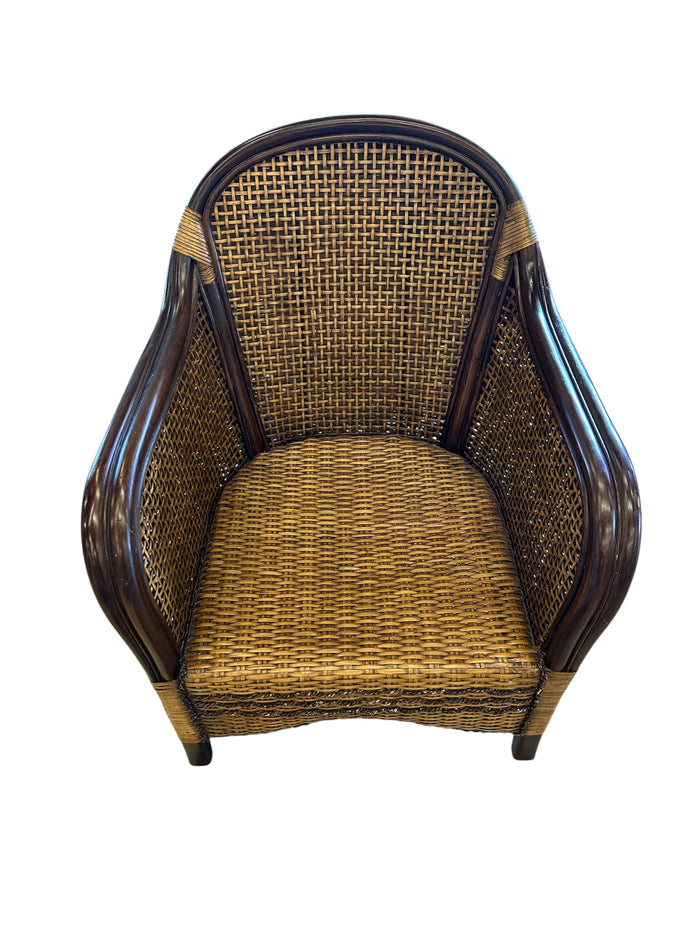 Pier 1 Bohemian Wicker Armchair